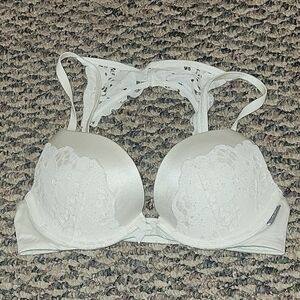 Aerie Brooke White Lace Bra